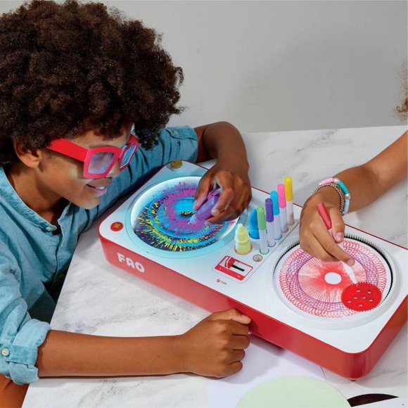 FAO Schwarz Spin & Twist 3D Designs Glow Swirl & Spiral Kit - NEW - Picture 3 of 6